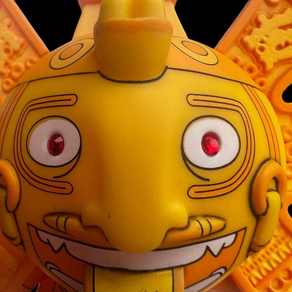 Kidrobot Gold Calendario Azteca Chase Dunny from Azteca II by The Beast Brothers - Picture 4 of 8